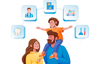 Как работает семейный полис ДМС